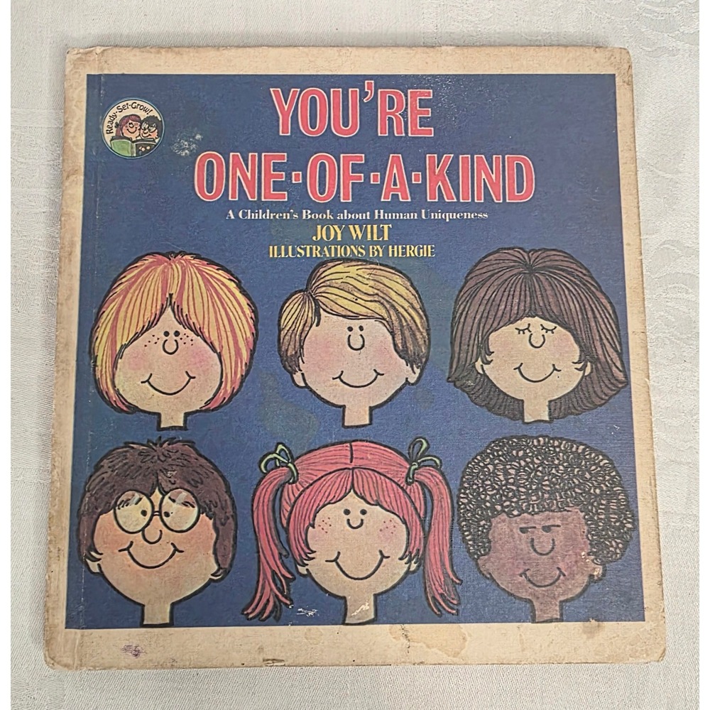 Vintage 1978 You're One-of-a-Kind Joy Wilt Ready-Set-Grow Weekly Reader Book